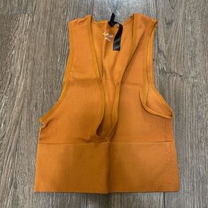 goldy yellow top from Urban Outfitters